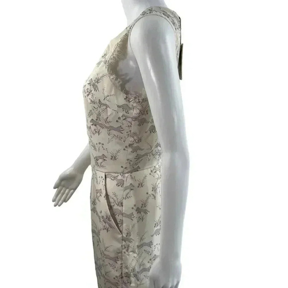 LC Lauren Conrad Runway Limited Edition Enchanted Woodlands Cropped Jumpsuit 6 - Picture 14 of 16